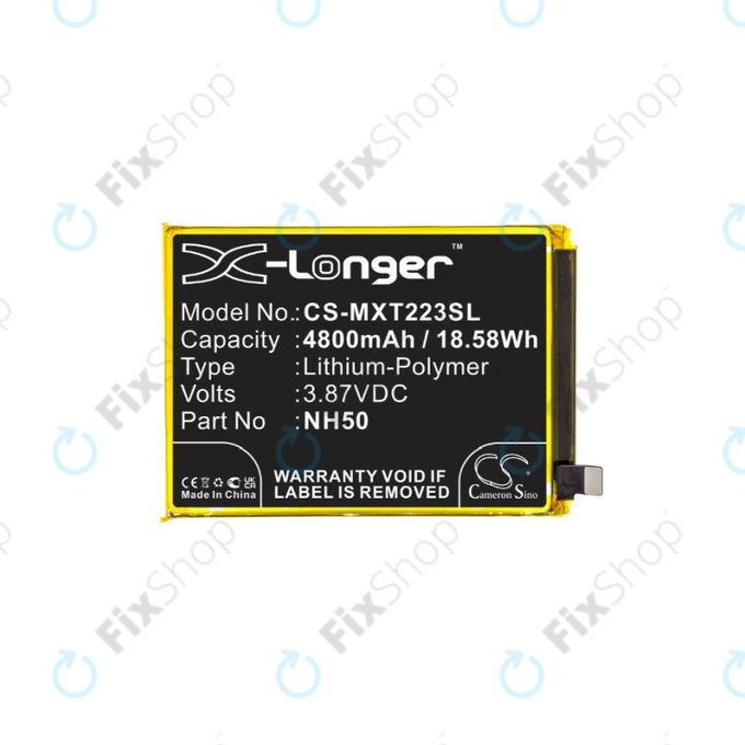 Motorola Moto E32, E32s, G22 - Baterija NH50 4800mAh HQ