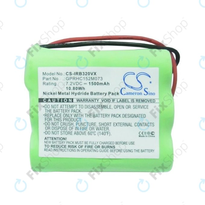 iRobot Braava 320, 321 - Baterija GPRHC152M073, 4408927 1500mAh HQ