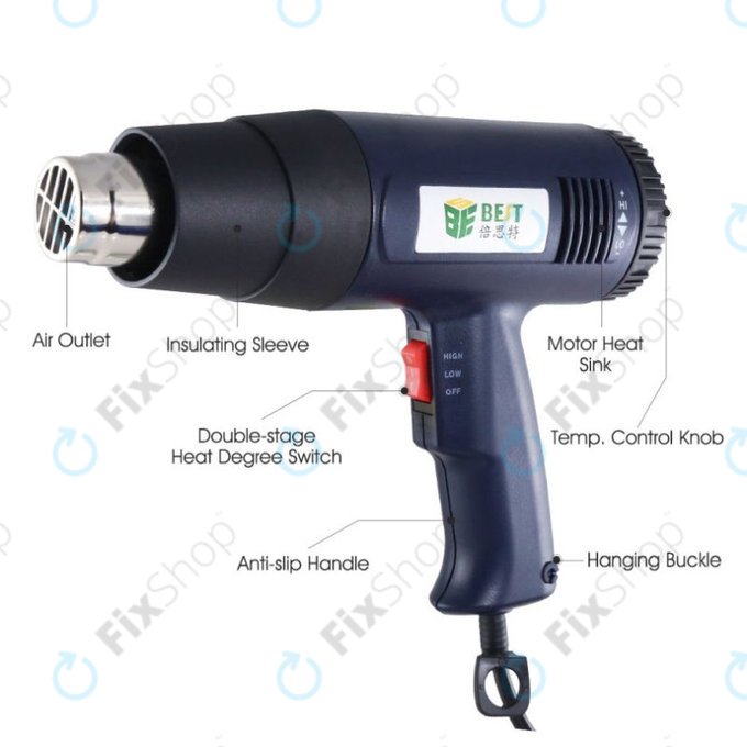 Best BST-8016 - Ručni zračni pištolj (3A)