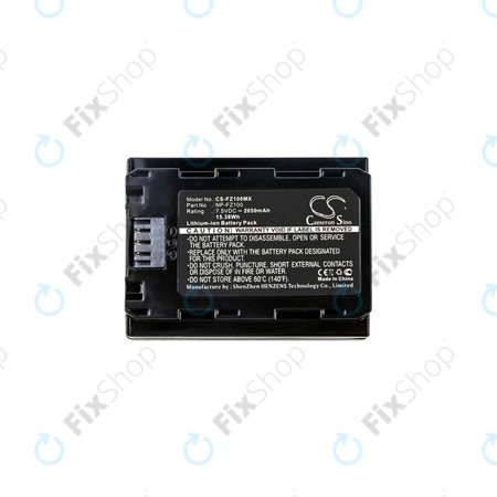 Sony Alpha A7, Alpha A9, ILCE-serija - Baterija NP-FZ100 Li-Ion 2050mAh HQ