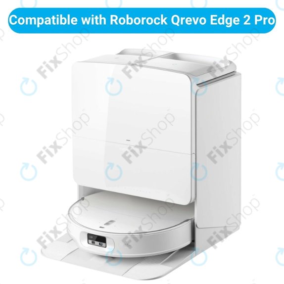 Set rezervnih dijelova za Roborock Qrevo Edge 2 Pro (2x Glavna četka, 4x Filter, 4x Bočna četka, 8x Krpa za brisanje, 4x Vrećica za prašinu)
