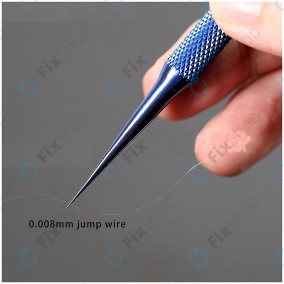 2UUL BlueT Straight Head - Pinceta od legure titana za precizan skok žice (0,1 mm)