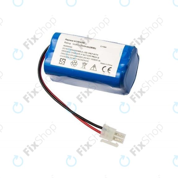 Ecovacs Deebot CEN-series, CR-series, N79-series, X500-series - Baterija 4ICR19/65 Li-Ion 14.8V 2600mAh