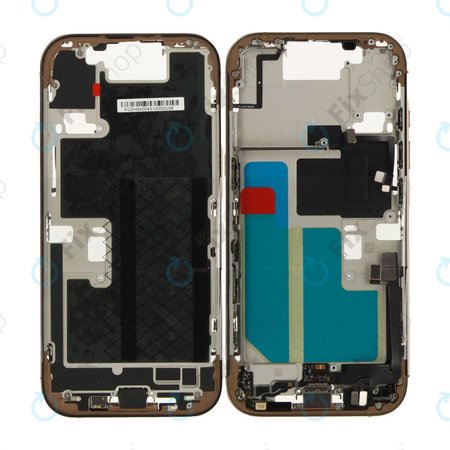 Srednji okvir s baterijom za iPhone 16 Pro | Desert Titanium | ZD076-00691 | Genuine Apple