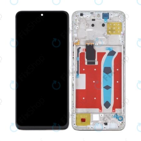 Honor X8 - LCD zaslon + zaslon osjetljiv na dodir + okvir (Titanium Silver) TFT
