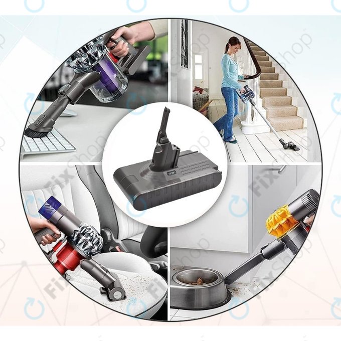 Dyson V8 - Baterija 215681, PM8-US-HFB1497A Li-Ion 21.6V 4000mAh