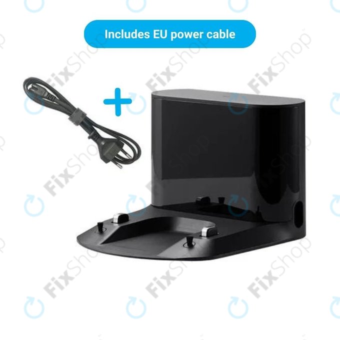 Xiaomi Roborock S5, S5 Max, S6 Pure, S6 MaxV, S7, S7 MaxV, S8, Q7, Q7 Max - Dock za punjenje (Crna)