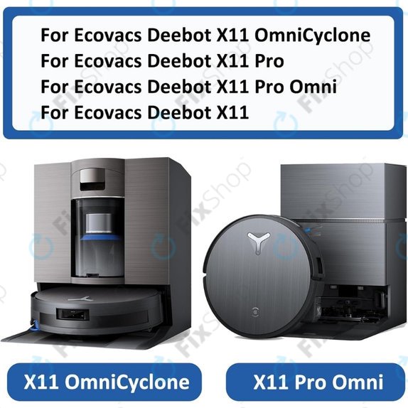 Bočna četka, 2 kom za Ecovacs X11, X11 Omni, X11 Pro, X11 Pro Omni , X11 Omni, X11 Pro, X11 Pro Omni
