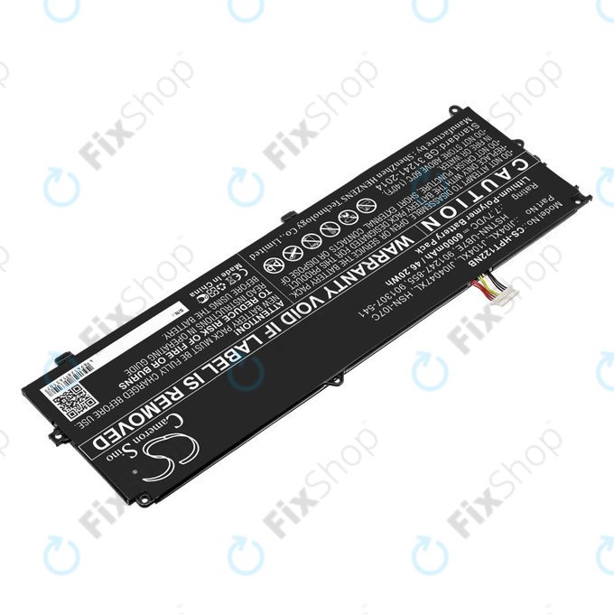 Baterija za HP Elite X2 1012 G2, 6000mAh, Li-Pol, 7.7V, JI04XL, HQ