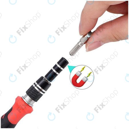 Kingsdun - Profesionalni set odvijača za iPhone 117u1 (crveno izdanje)