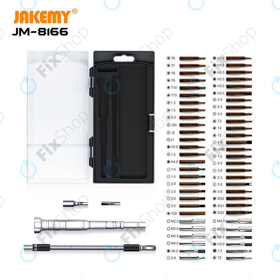 Jakemy JM-8166 - Višenamjenski alat za odvijače 61 u 1