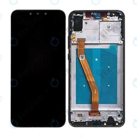 Huawei Nova 3 - LCD zaslon + zaslon osjetljiv na dodir + okvir (Black) TFT