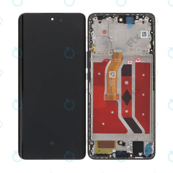 Honor Magic6 Lite - LCD zaslon + zaslon osjetljiv na dodir + okvir (Midnight Black) TFT