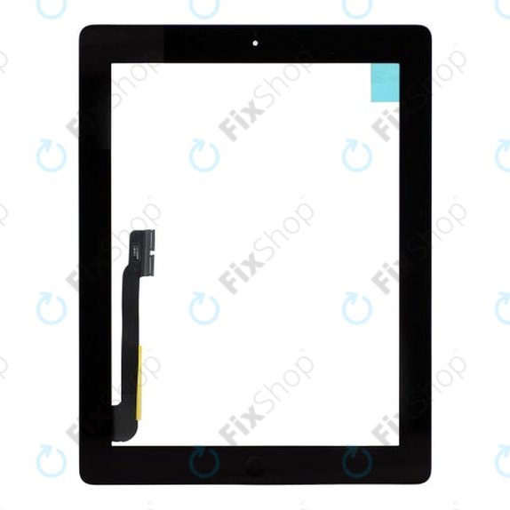 Dodirni ekran s tipkom Home za iPad 3, iPad 4, Black