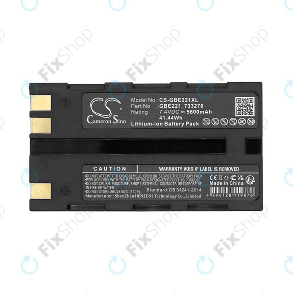 Baterija za Geomax Stonex R6, Zoom 35, 5600mAh, Li-Ion, 7.4V, ZBA200, HQ