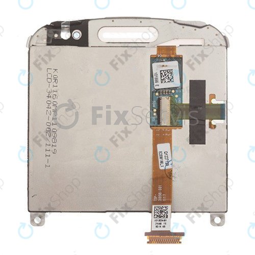 Blackberry Bold Touch 9900 - LCD zaslon + zaslon osjetljiv na dodir + okvir Verzia 002 (White) TFT