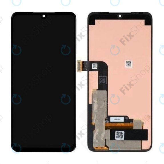 LG G8X ThinQ - LCD zaslon + zaslon osjetljiv na dodir (nova Aurora crna)