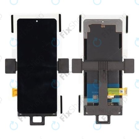 Samsung Galaxy Z Flip F700N - LCD zaslon + zaslon osjetljiv na dodir (crni) - GH96-13019A Originalni servisni paket