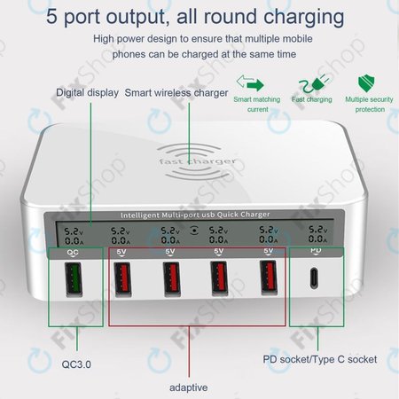 WLX-818F Servisna punionica s USB 3.0 i USB-C