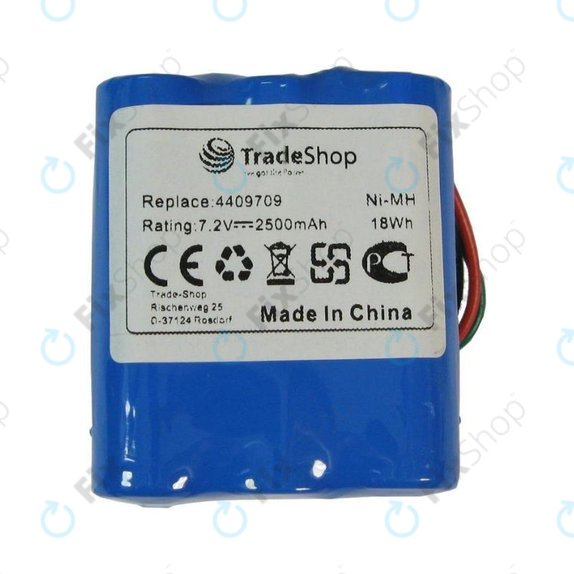 iRobot Mint-series - Baterija GPHC152M07 Ni-MH 7.2V 2500mAh