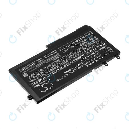 Baterija za Dell Latitude 5400, Inspiron 7591 2-in-1, 3500mAh, Li-Ion, 11.4V, XV8CJ, HQ
