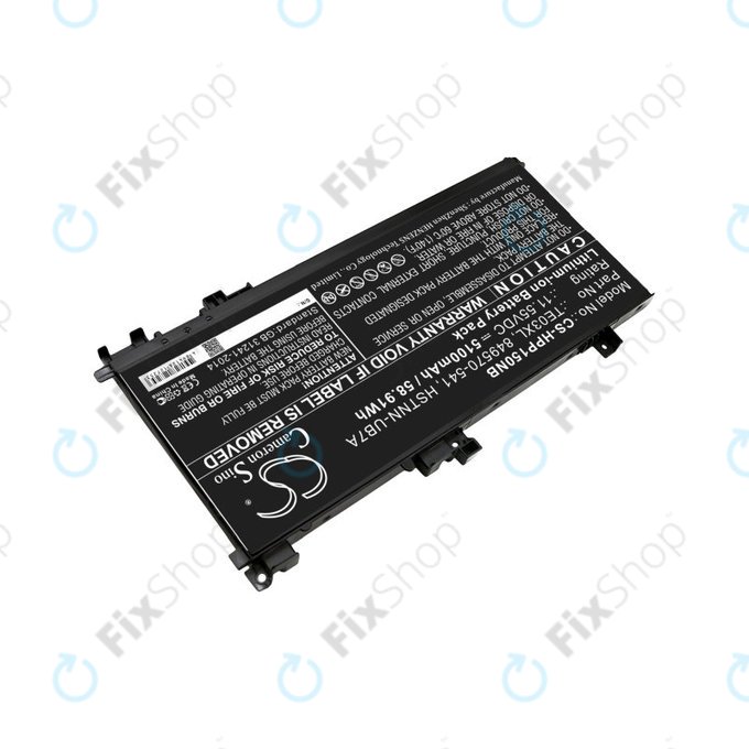 Baterija za HP Omen 15, Pavilion 15, WASD 15, 5100mAh, Li-Ion, 11.55V, TE03XL, HQ