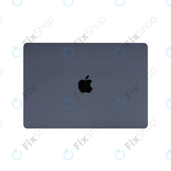 LCD zaslon za MacBook Air 15", A3114 (2024), s prednjim staklom i pokrovom, Midnight, 661-40262, Genuine Apple