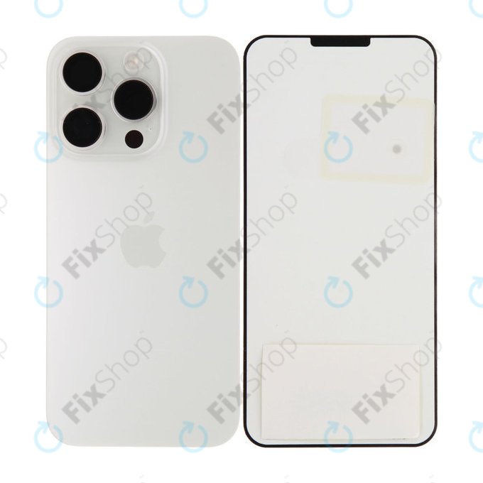 Stražnje staklo kućišta za iPhone 15 Pro | White Titanium | 661-35701 | Genuine Apple