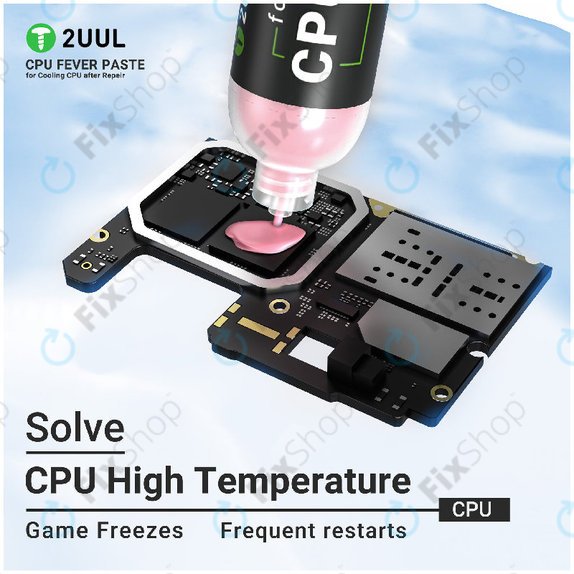 Termalna pasta za CPU, hlađenje, 2UUL SC10, 50g