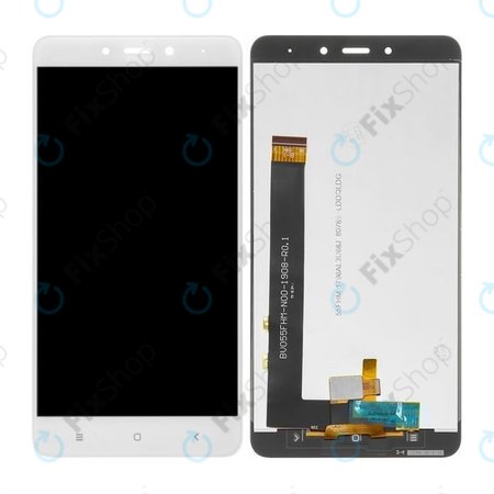 Xiaomi Redmi Note 4 (Mediatek) - LCD zaslon + zaslon osjetljiv na dodir (White) TFT