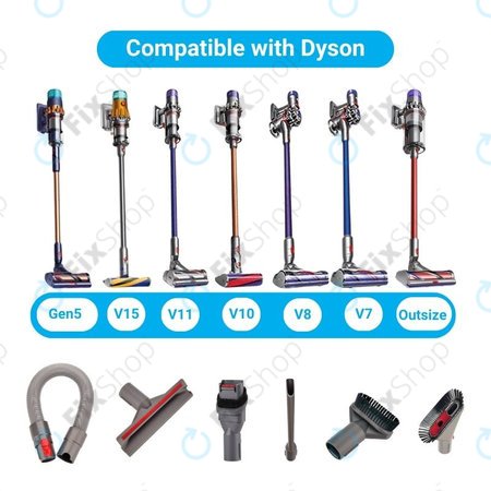 Dyson V-series, Outsize, V15 - Set dodataka od 6 dijelova