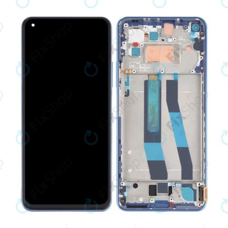 Xiaomi Mi 11 Lite 4G M2101K9AG - LCD zaslon + zaslon osjetljiv na dodir + okvir (Bubblegum Blue) TFT