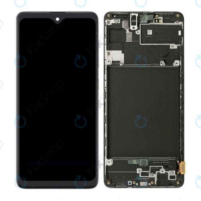 Samsung Galaxy A71 A715F - LCD zaslon + zaslon osjetljiv na dodir + okvir OLED Aftermarket (ploča male veličine)