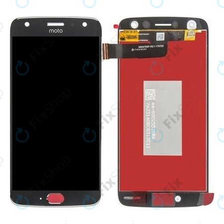 Motorola Moto X4 XT1900 - LCD zaslon + zaslon osjetljiv na dodir (crni) - 01019484002W Originalni servisni paket