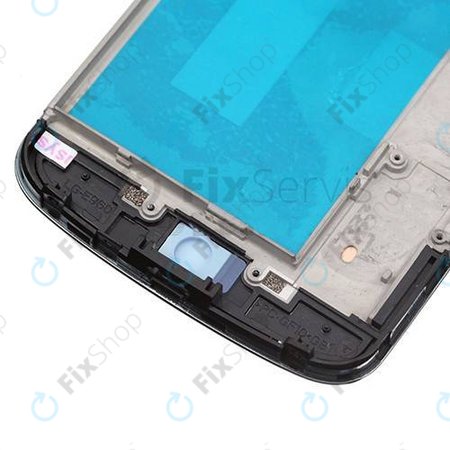 LG Nexus 4 E960 - LCD zaslon + zaslon osjetljiv na dodir + okvir (Black) TFT