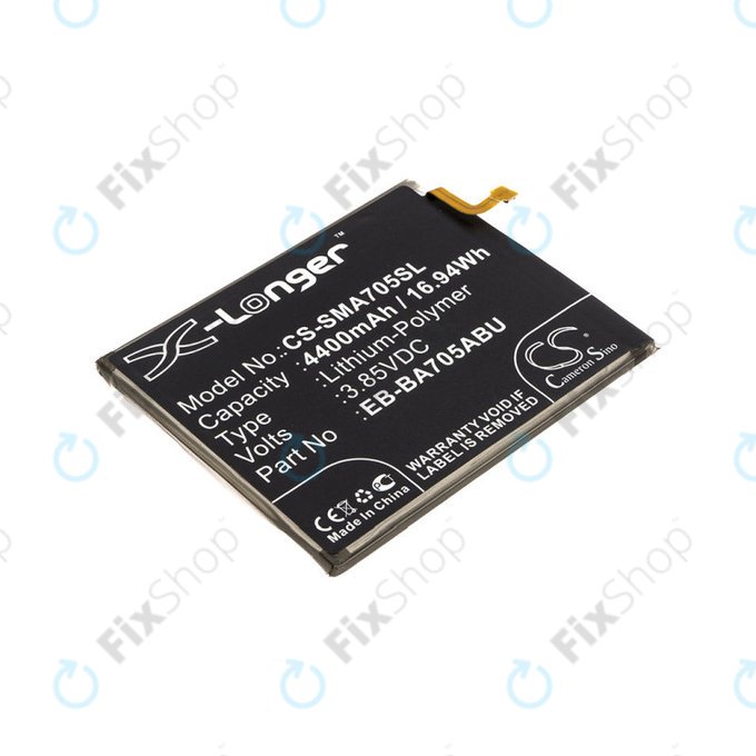 Baterija za  Samsung A70 A705F, 4400mAh, Li-Pol, 3.85 V, EB-BA705ABU, HQ