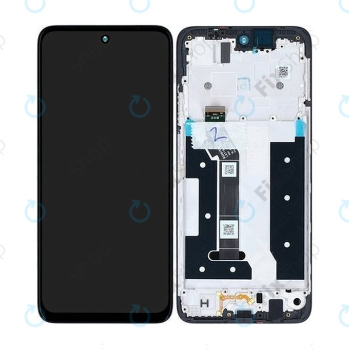 Motorola Moto G35 5G - LCD zaslon + zaslon osjetljiv na dodir + okvir (Black) - 5D68C28856 Genuine Service Pack