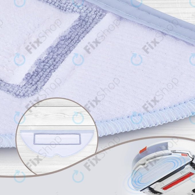 Xiaomi Roborock S7, S7+, S7 MaxV, S7 MaxV Ultra, S8, S8+, T7S Plus - Krpa za brisanje (mikrovlakna)