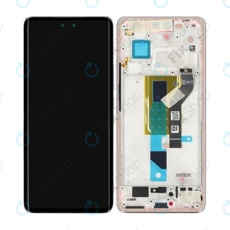 Xiaomi 13 Lite - LCD zaslon + zaslon osjetljiv na dodir + okvir (Lite Pink) - 5600050L9S00 Originalni servisni paket