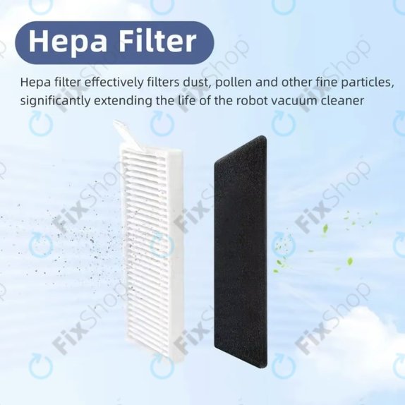 HEPA filter, 2 kom za Rowenta X-plorer S65, S65+, S70, S70+, S75s, S75s+
