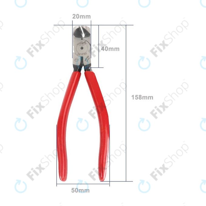 Relife DK-F90 - Pravokutne Ravne Kliješte