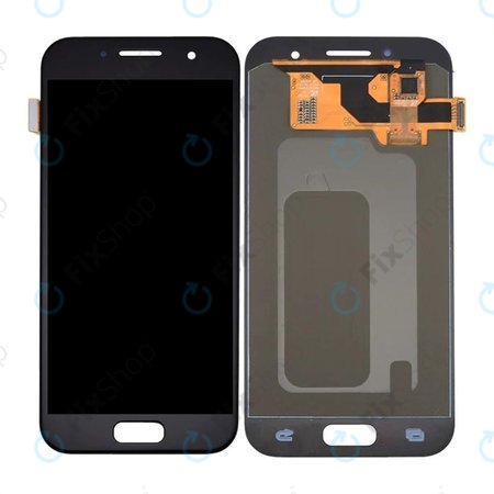 Samsung Galaxy A3 A320F (2017) - LCD zaslon + zaslon osjetljiv na dodir (Black) OLED