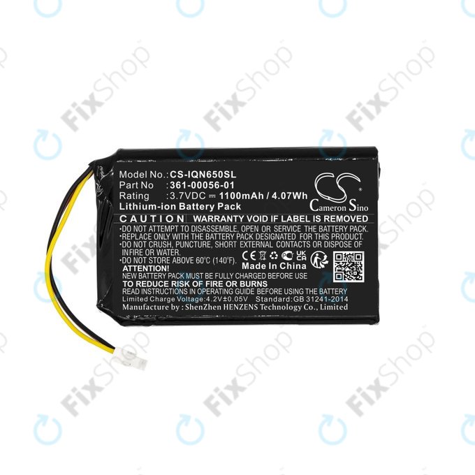 Garmin Nuvi 53, 53LMT, 65, 65LM - Baterija 361-00056-01 1100mAh HQ