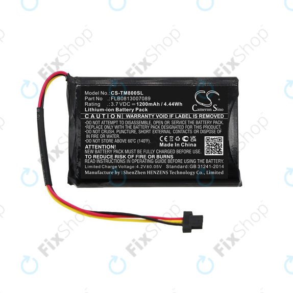 Baterija za TomTom One XL Traffic, XL 30 Europe 31, 1200mAh, Li-ion, 3.7V, FLB0813007089, HQ