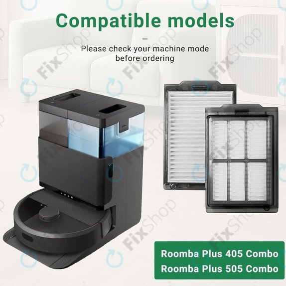 HEPA filter, 2 kom za iRobot Roomba Plus 505, 507, 405, 4020