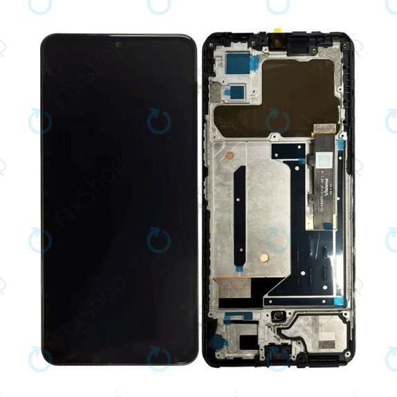 ZTE Axon 30 5G A2322, A2322G - LCD zaslon + zaslon osjetljiv na dodir + okvir (Black) OLED