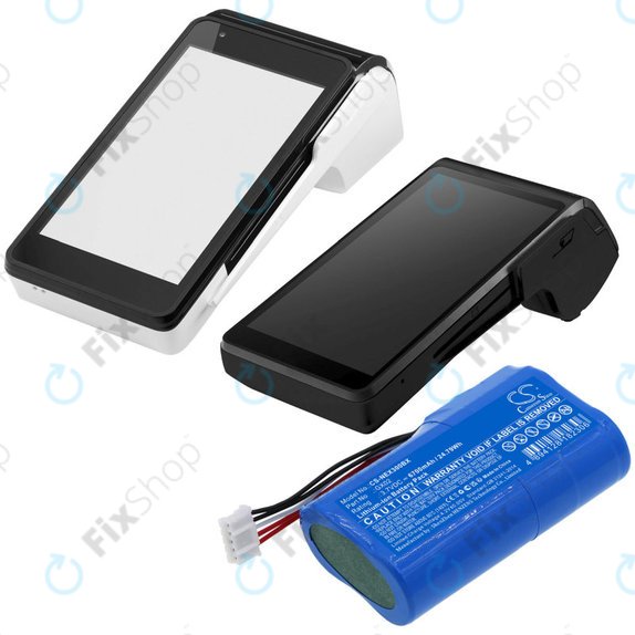 Baterija za NEXGO N3, N5, 6700mAh, Li-Ion, 3.7V, GX02, HQ