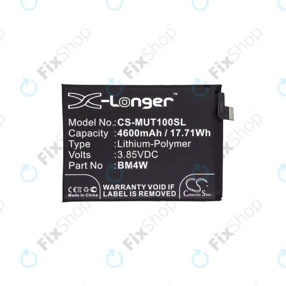 Xiaomi Mi 10T Lite 5G - Baterija BM4W 4600mAh HQ