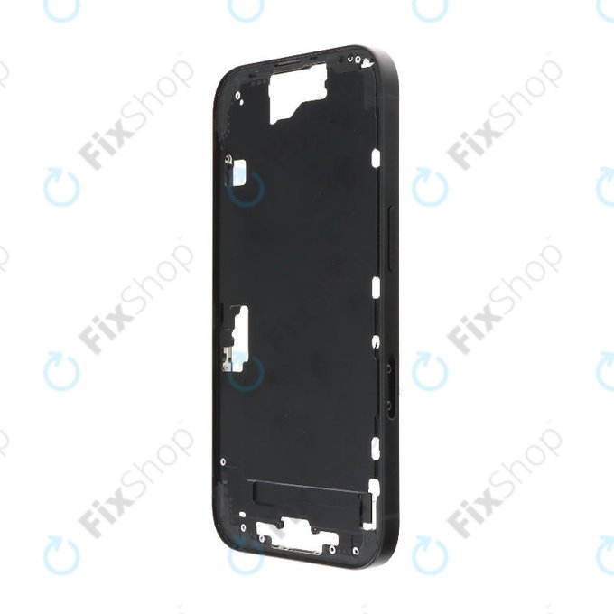 Apple iPhone 16 - Srednji okvir + Tipke za uključivanje + Glasnoću (Black)