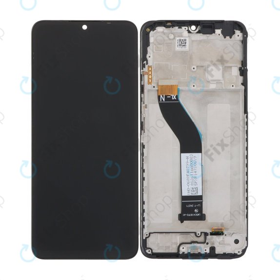 Xiaomi Redmi 14C 4G, Poco C75 - LCD zaslon + zaslon osjetljiv na dodir + okvir (Midnight Black) TFT